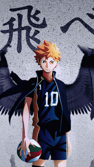 Haikyuu_ Shoyo_ Hinata_ Wings_ Artwork Wallpaper