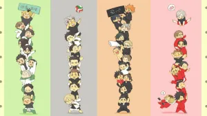 Haikyuu Volleyball Teams Desktop Wallpaper