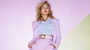 Hailey Bieber For Come Trend 2018 Wallpaper