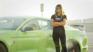 Hailie Deegan Ford Performance Wallpaper