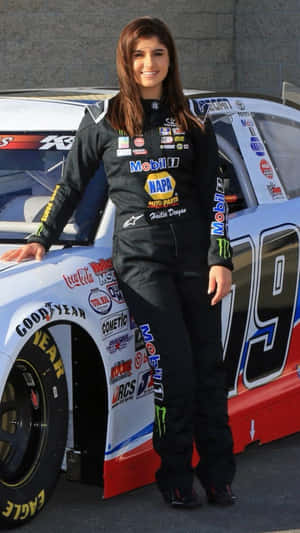 Hailie Deegan N A S C A R Racecar Driver Wallpaper