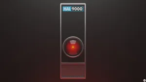 Hal 9000 Reddish Light Wallpaper