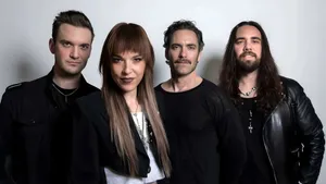 Halestorm Band Group Photo Wallpaper