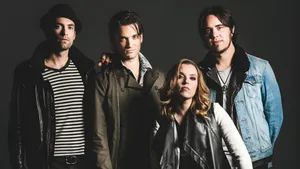 Halestorm Band Group Photo Wallpaper