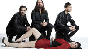 Halestorm Band Group Photo Wallpaper