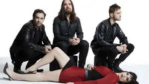 Halestorm Band Group Photo Wallpaper