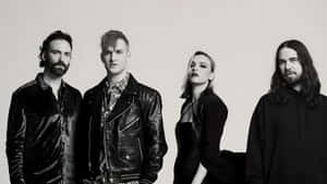 Halestorm Band Members Portrait Wallpaper
