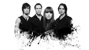 Halestorm Band Members Portrait Wallpaper
