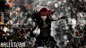Halestorm Live Performance Wallpaper