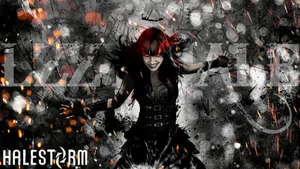 Halestorm Live Performance Wallpaper