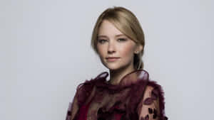 Haley Bennett Elegant Portrait Wallpaper