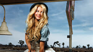 Haley Bennett Outdoor Fashion Portrait Wallpaper