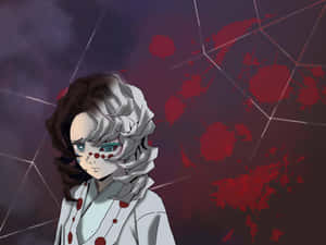 Half-demon Slayer Contemplating Battle Wallpaper