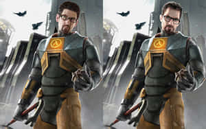 Half-life Characters Group Shot Wallpaper