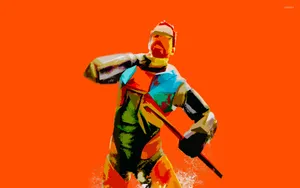 Half-life Colorful Art Gordon Freeman Wallpaper