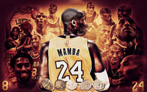 “hall Of Fame Basketball – Kobe Bryant” Wallpaper