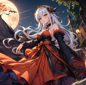 Halloween Anime Girl Pfp Wallpaper