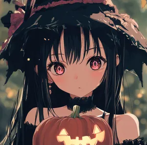 Halloween Anime Girl Pfp Wallpaper