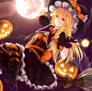 Halloween Anime Girl Pfp Wallpaper
