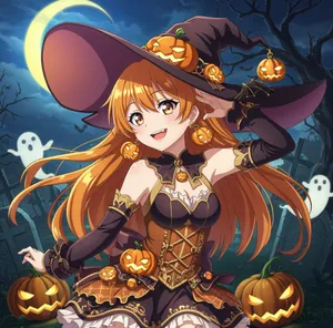 Halloween Anime Girl Pfp Wallpaper