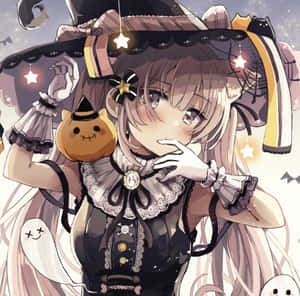 Halloween Anime Girl Pfp Wallpaper