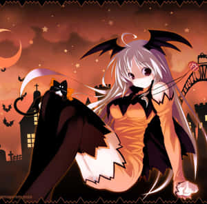 Halloween Anime Girl Pfp Wallpaper