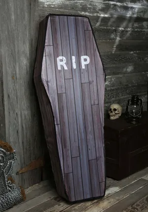Halloween Coffin R I P Decoration Wallpaper