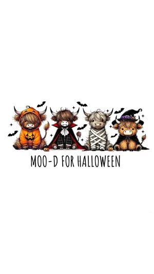Halloween Cow Costumes Wallpaper