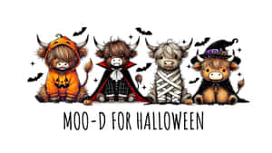 Halloween Cow Costumes Wallpaper