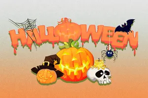 Halloween Festive Elements Wallpaper