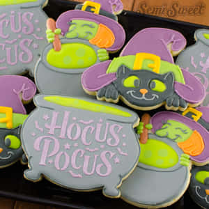 Halloween Hocus Pocus Cookie Decorations Wallpaper