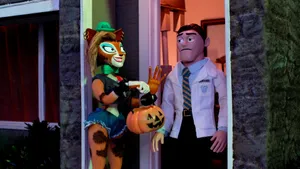 Halloween In Supermansion Wallpaper