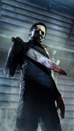 Halloween Michael Myers Butcher's Knife Wallpaper