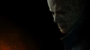 Halloween Michael Myers In Dark Wallpaper