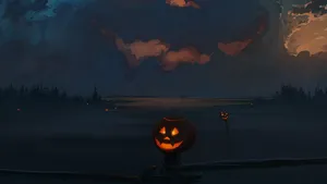 Halloween Night For Laptop Screens Wallpaper