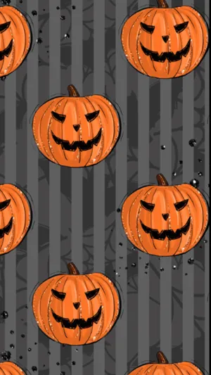Halloween Pumpkin Pattern.jpg Wallpaper
