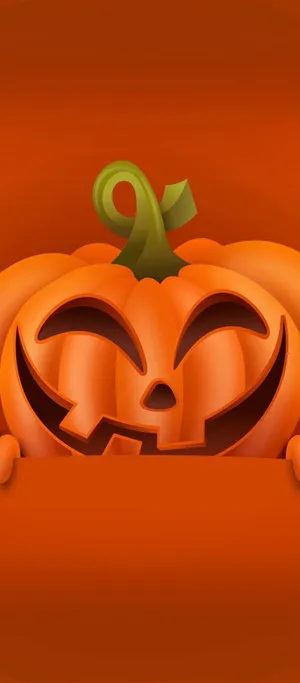 Halloween Pumpkini Phone Wallpaper Wallpaper