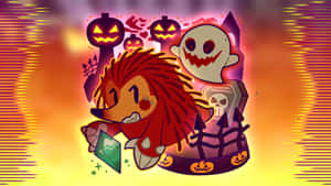 Halloween Themed Sonicand Knuckles Wallpaper