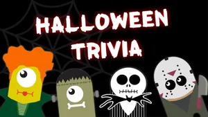 Halloween Trivia Cartoon Characters Wallpaper