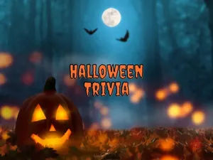 Halloween Trivia Night Backdrop Wallpaper