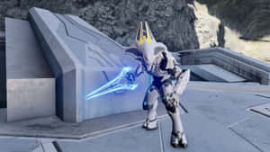 Halo Energy Sword - A Powerful Weapon In The Gaming World Wallpaper