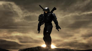 Halo Master Chief Wide Shot Wallpaper