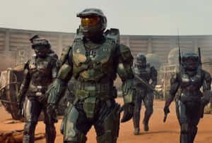 Halo Spartans: A Team United Wallpaper