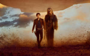 Han Solo And Chewbacca In 