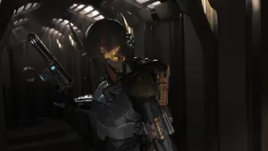 Han Solo Goes On A High Stakes Adventure In The War Of The Bounty Hunters Wallpaper