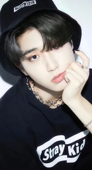 Han Stray Kids Casual Look Wallpaper