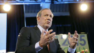 Hand Gestures Of George Pataki Wallpaper