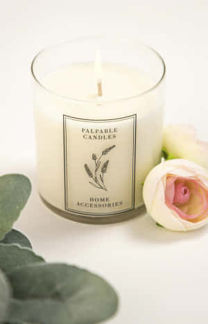 Handmade Scented Candle By Palpable Wallpaper