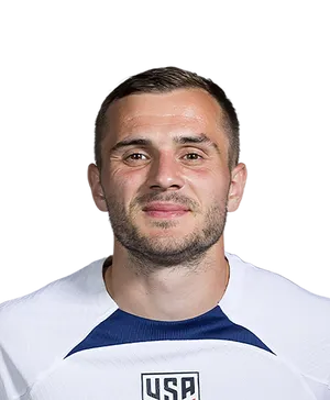 Handsome American Soccer Player Jordan Morris Portrait Wallpaper