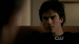 Handsome Damon Salvatore Wallpaper